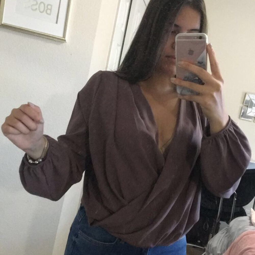Kind of lavander blouse!